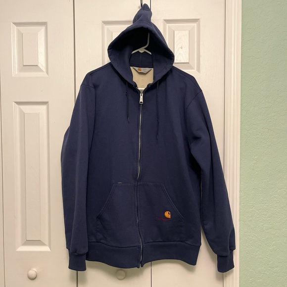 Carhartt Other - Carhartt Dark Blue Full-Zip Hoodie